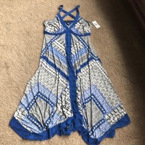 INC Sundress with handkerchief hem